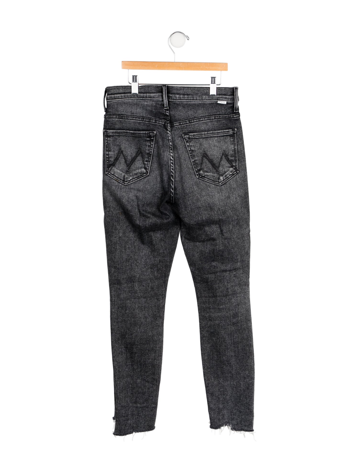 Mother Mid-Rise Skinny Leg Jeans