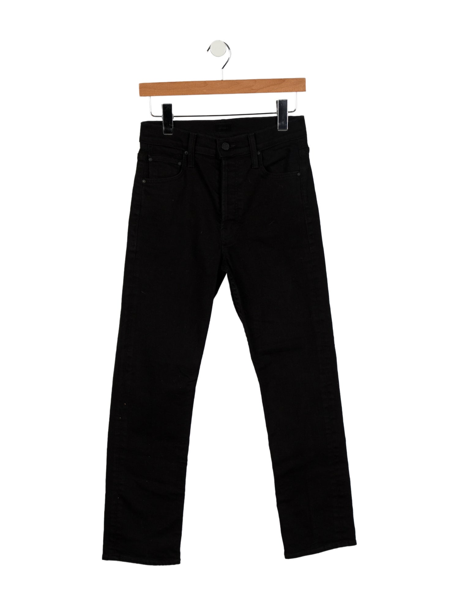 Mother High-Rise Straight Leg Jeans