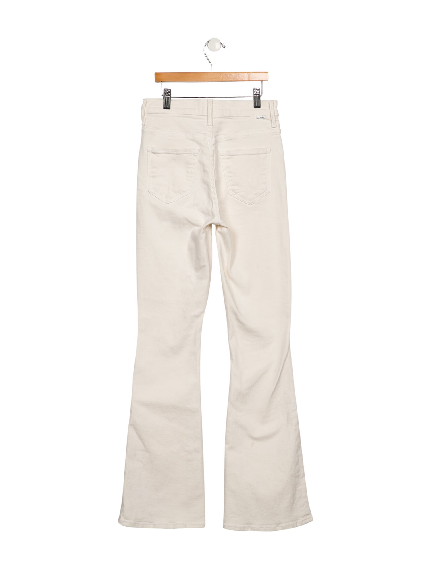 Mother Mid-Rise Wide Leg Jeans