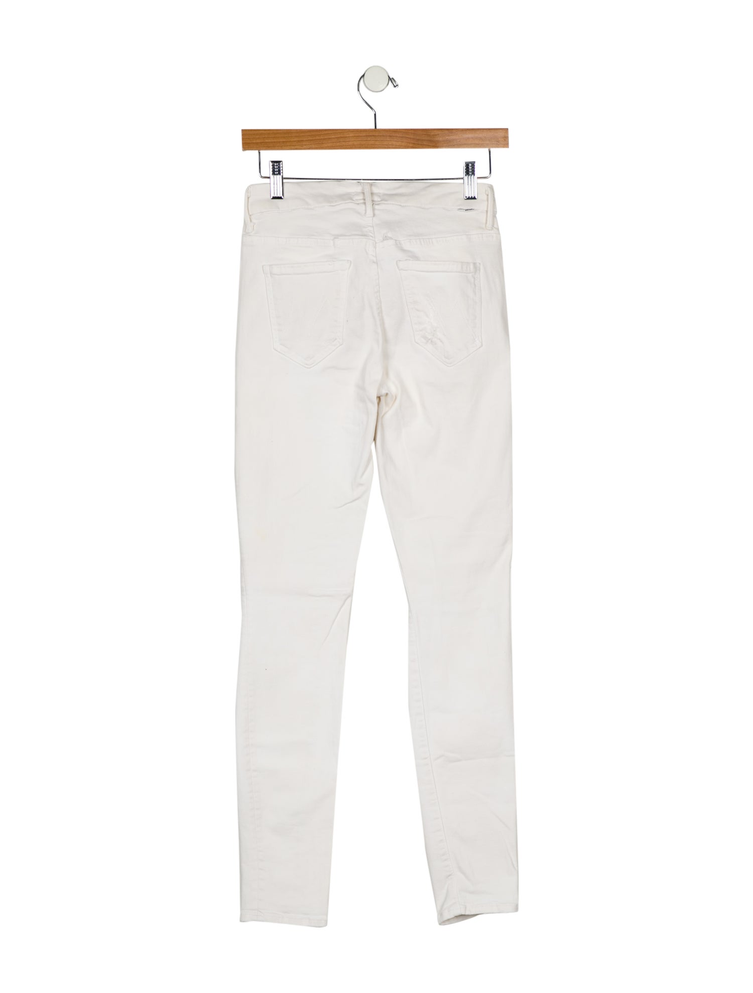 Mother Mid-Rise Skinny Leg Jeans