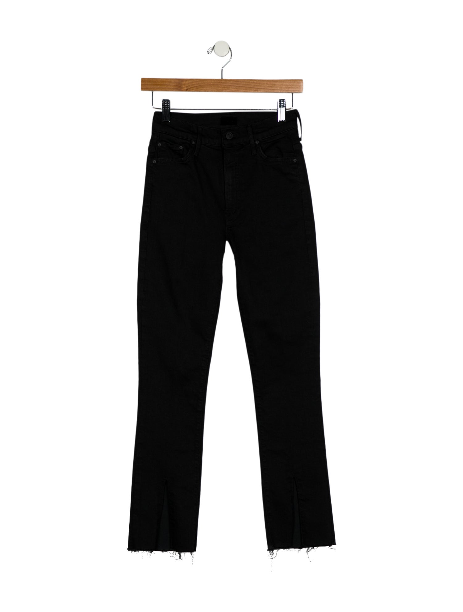 Mother Mid-Rise Straight Leg Jeans