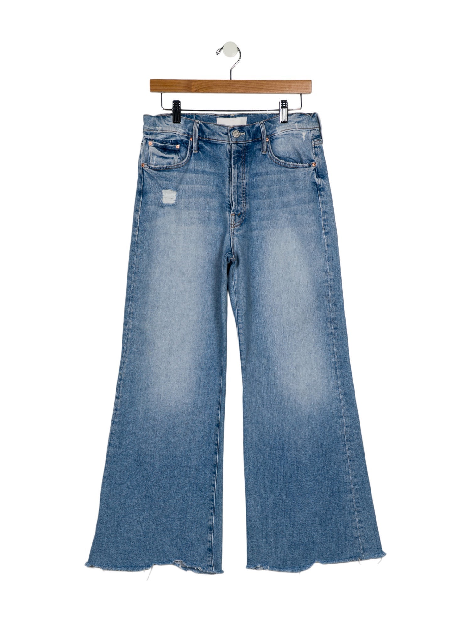 Mother High-Rise Wide Leg Jeans