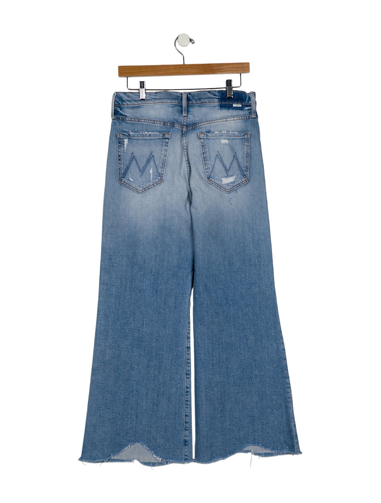 Mother High-Rise Wide Leg Jeans
