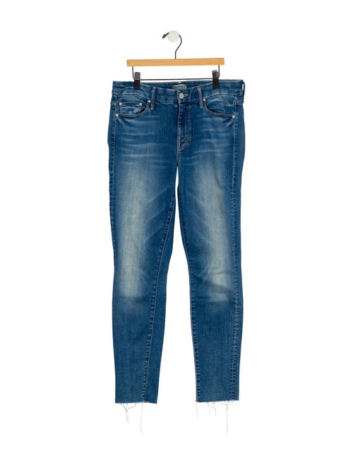 Mother Mid-Rise Skinny Leg Jeans