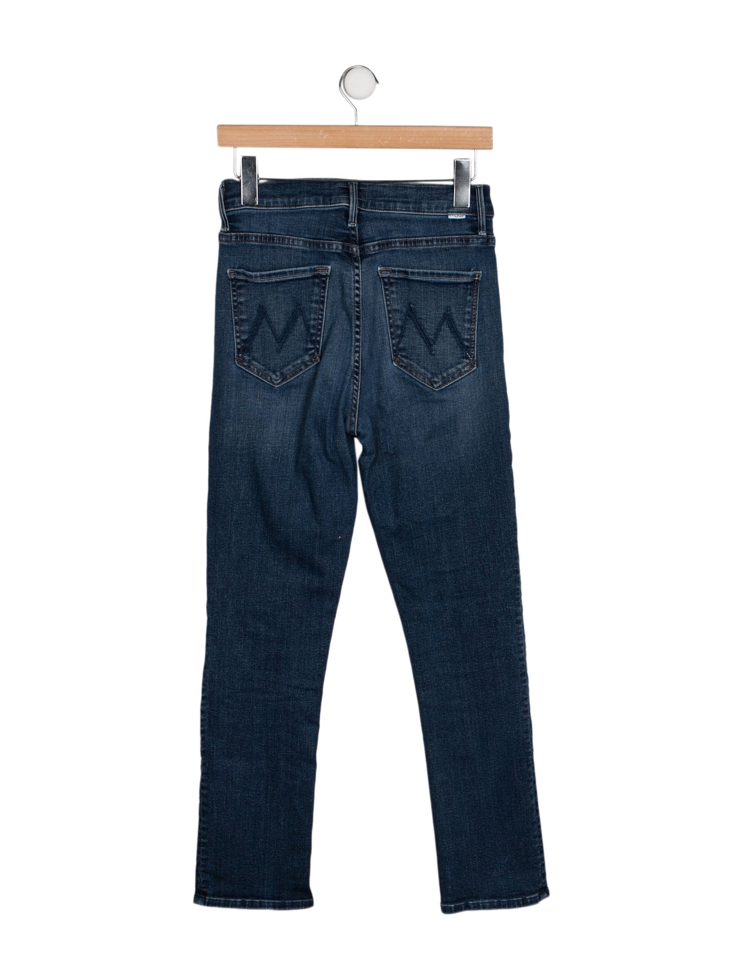 Mother High-Rise Straight Leg Jeans