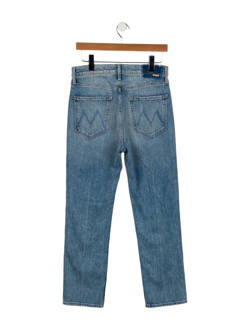 Mother High-Rise Straight Leg Jeans