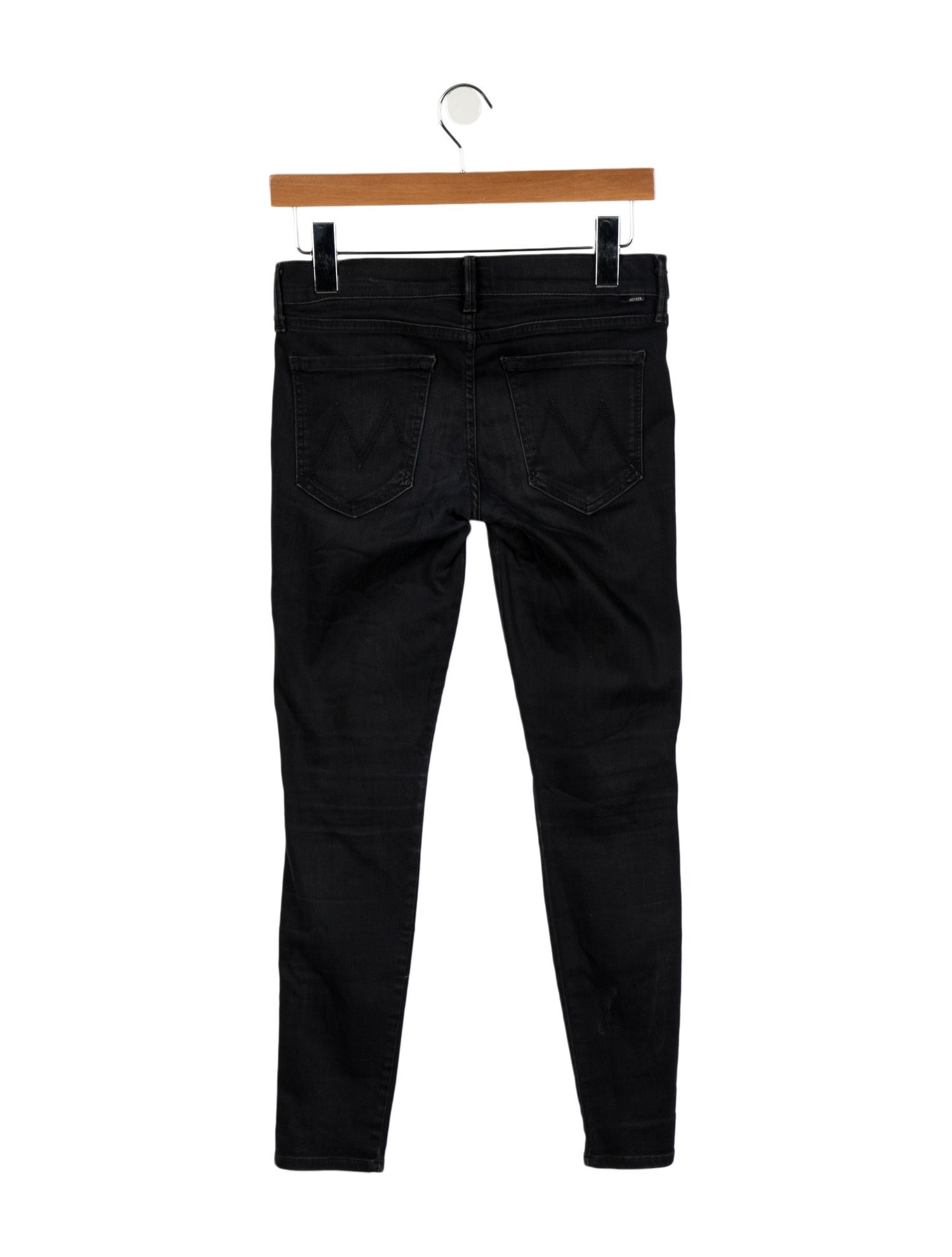 Mother Low-Rise Skinny Leg Jeans