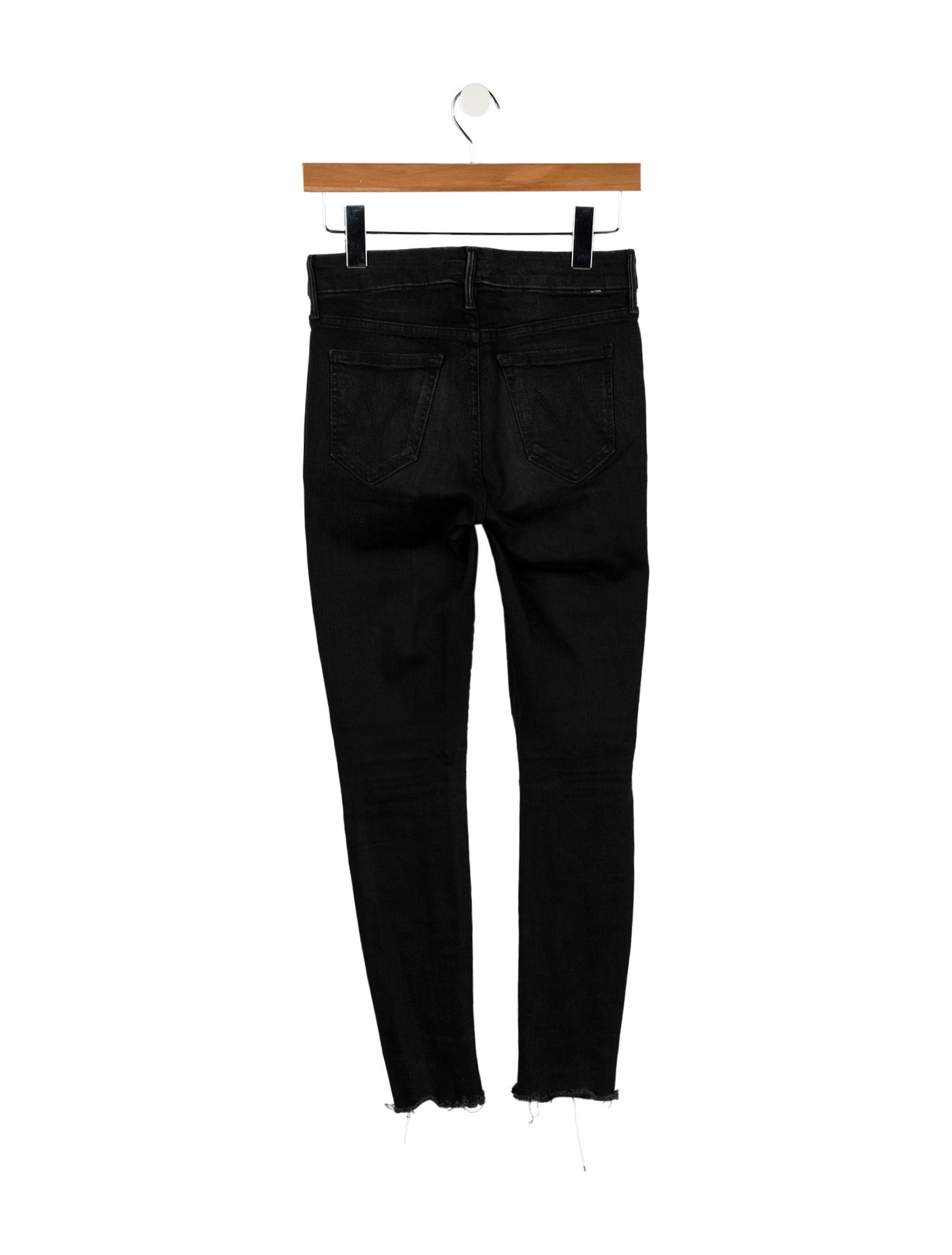 Mother Mid-Rise Skinny Leg Jeans