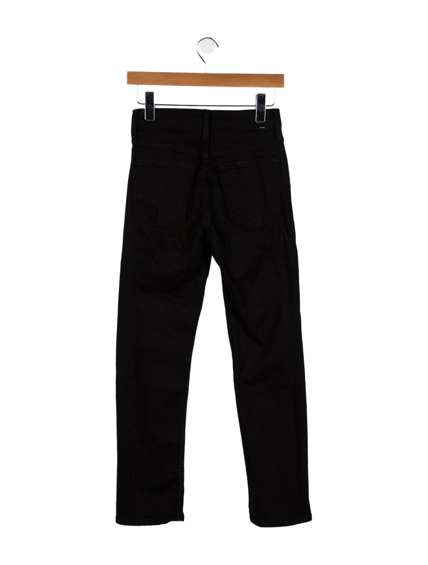 Mother Mid-Rise Straight Leg Jeans