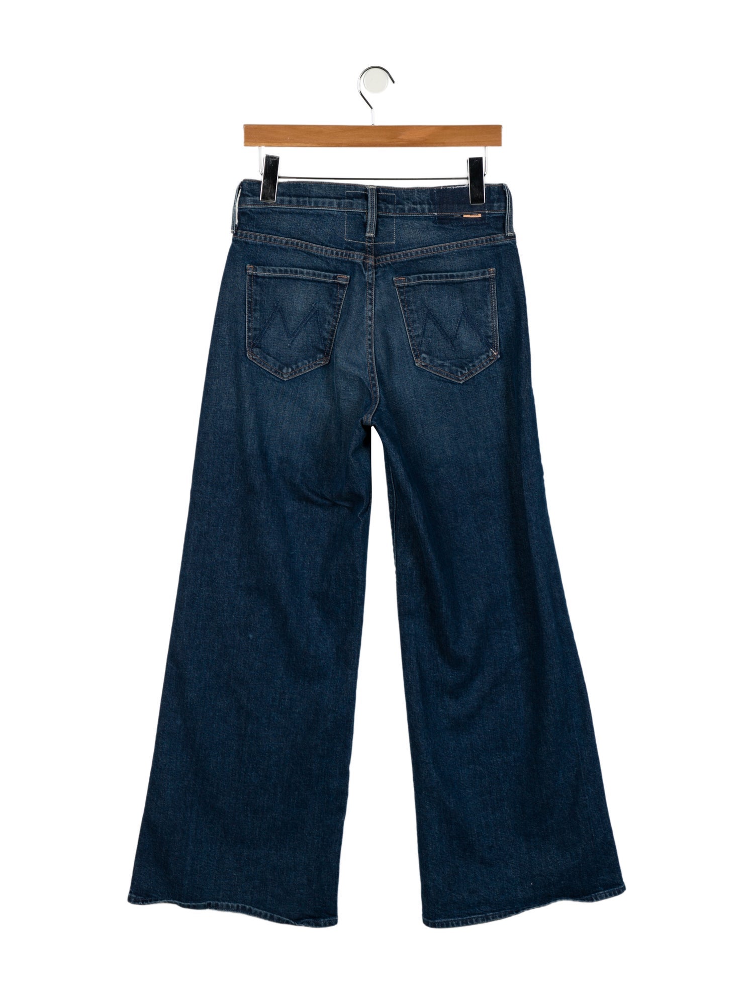 Mother High-Rise Wide Leg Jeans