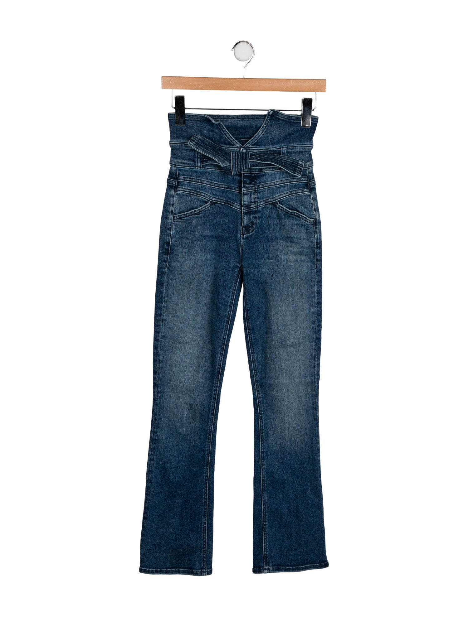 Mother High-Rise Straight Leg Jeans