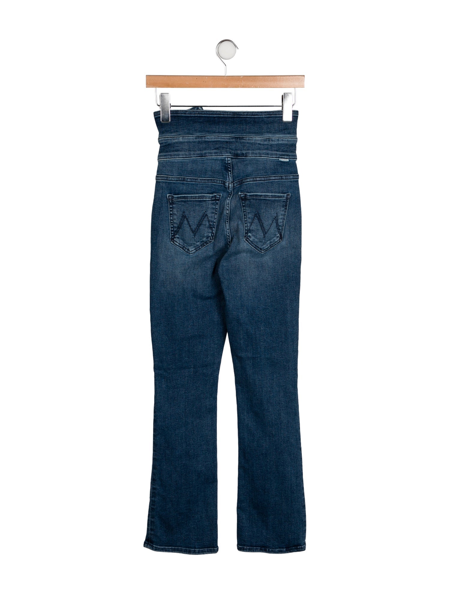 Mother High-Rise Straight Leg Jeans