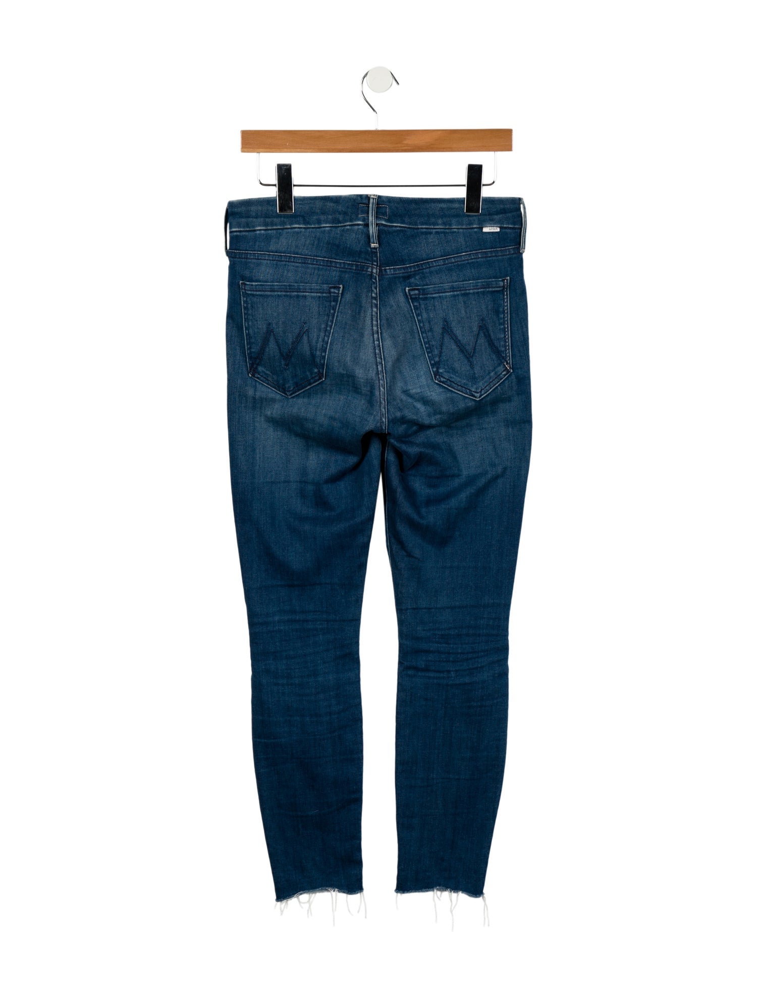 Mother Mid-Rise Skinny Leg Jeans