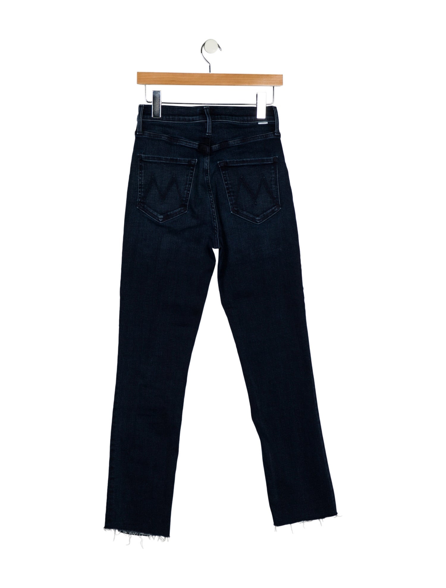 Mother High-Rise Straight Leg Jeans