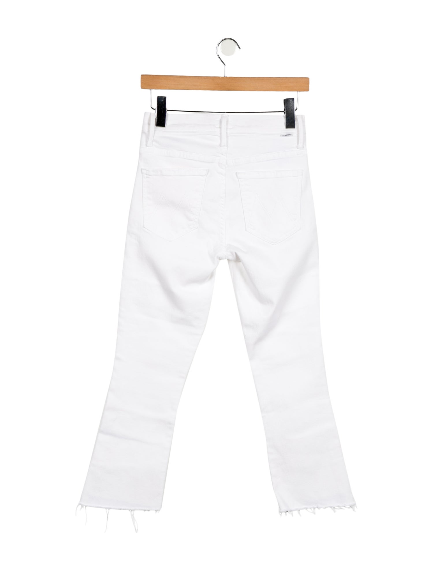 Mother Mid-Rise Straight Leg Jeans