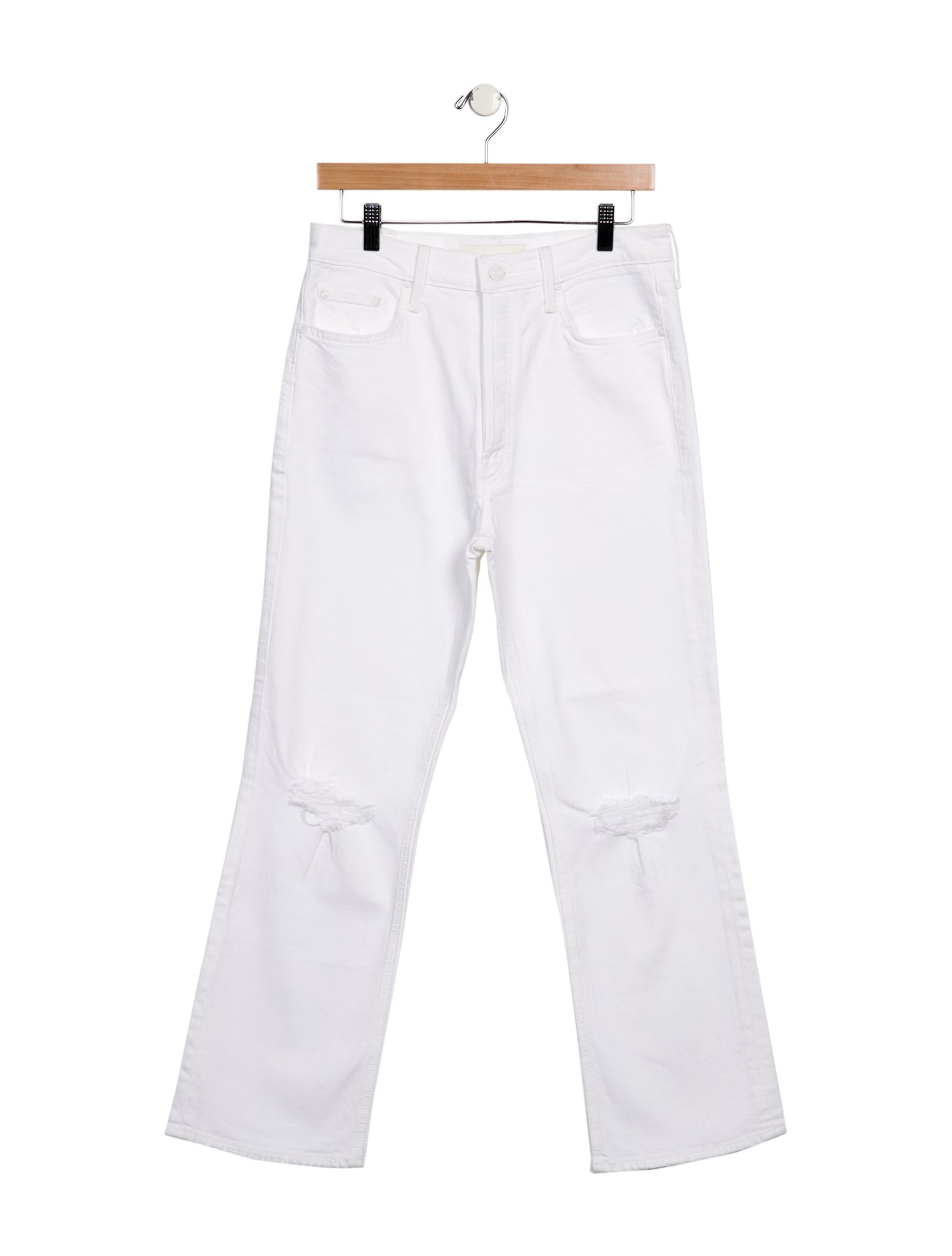 Mother High-Rise Wide Leg Jeans