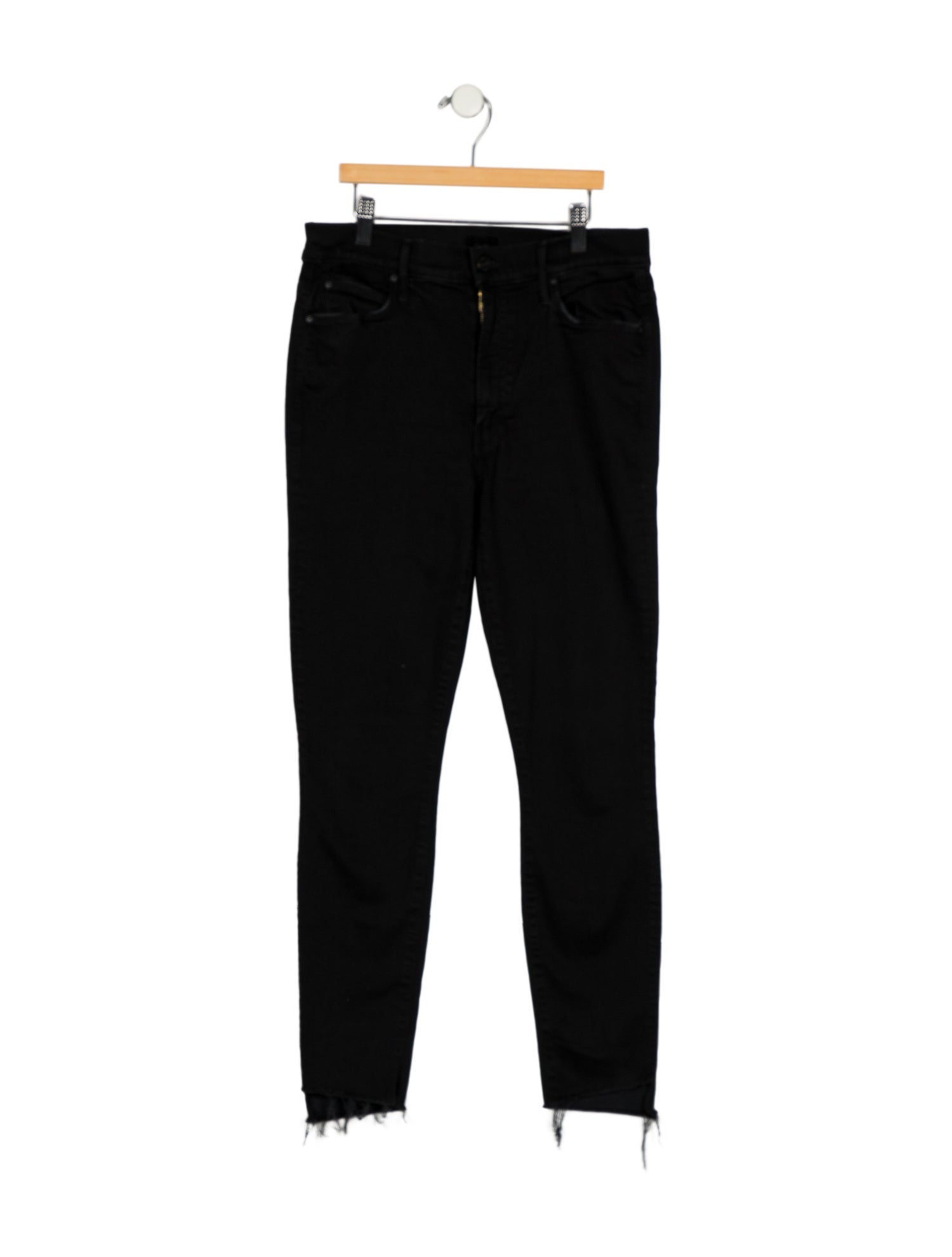 Mother Mid-Rise Skinny Leg Jeans