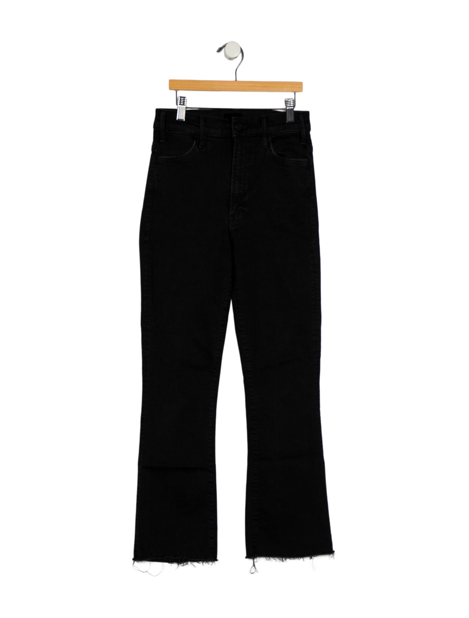Mother Mid-Rise Straight Leg Jeans
