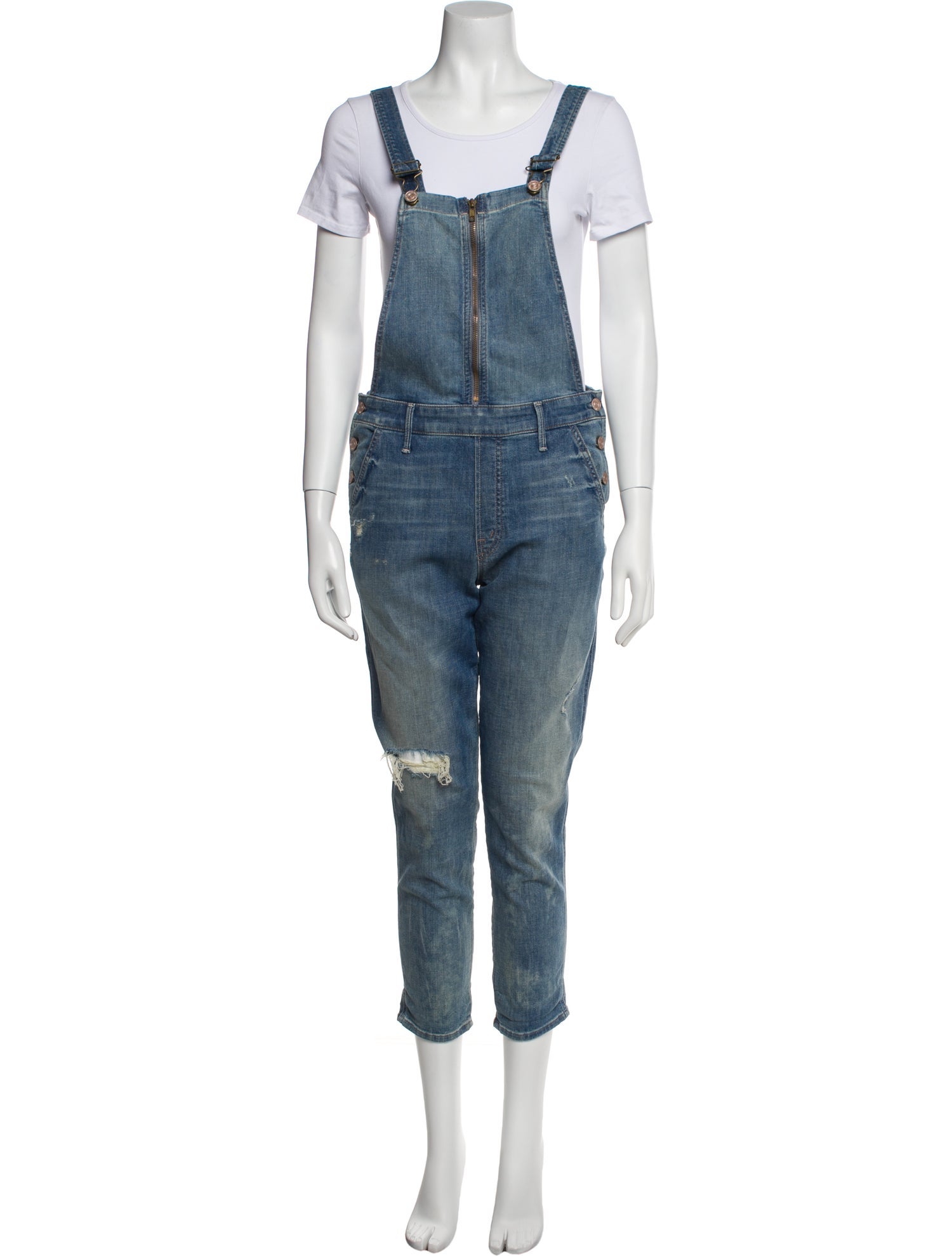 Mother Square Neckline Jumpsuit