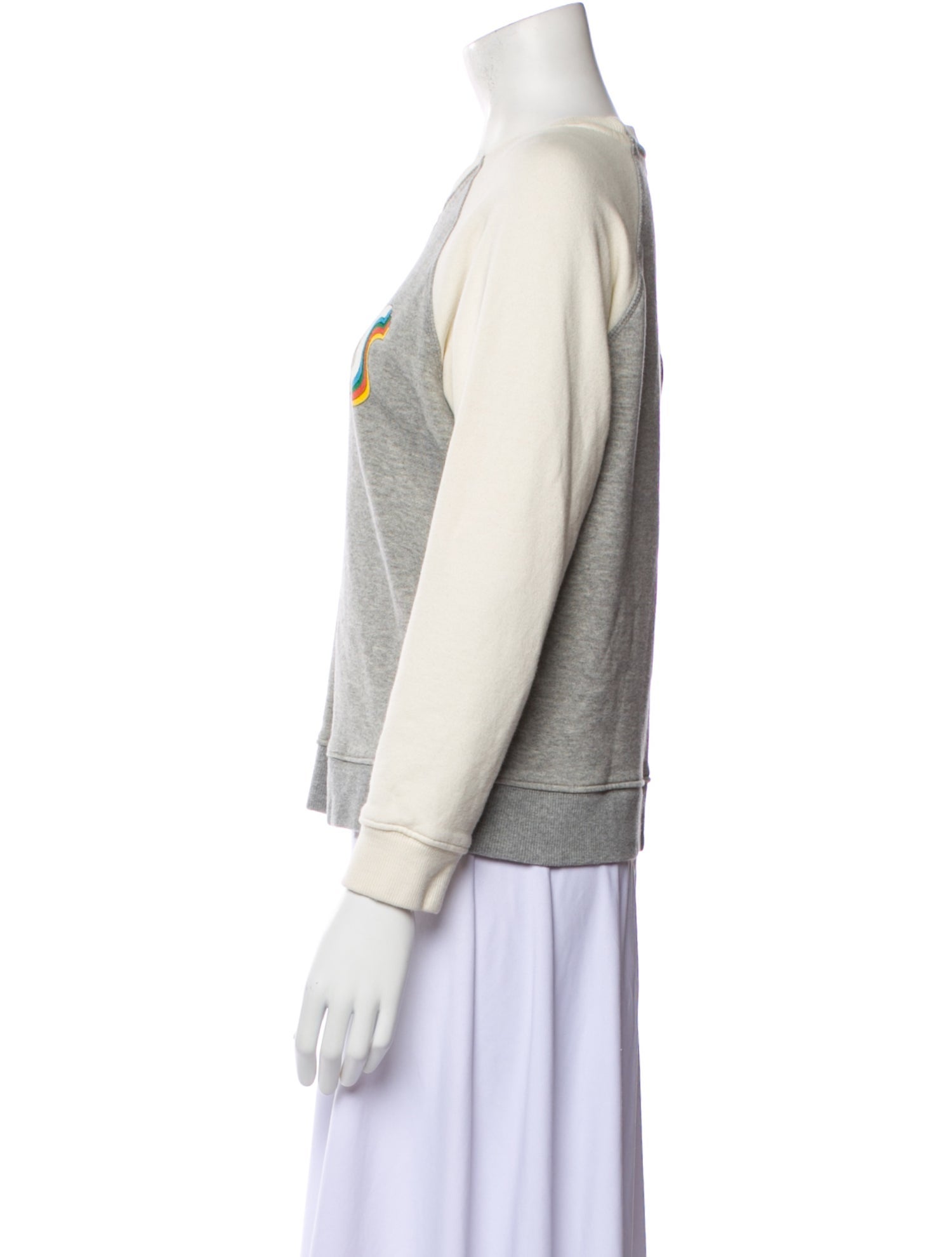 Mother Graphic Print Crew Neck Sweatshirt