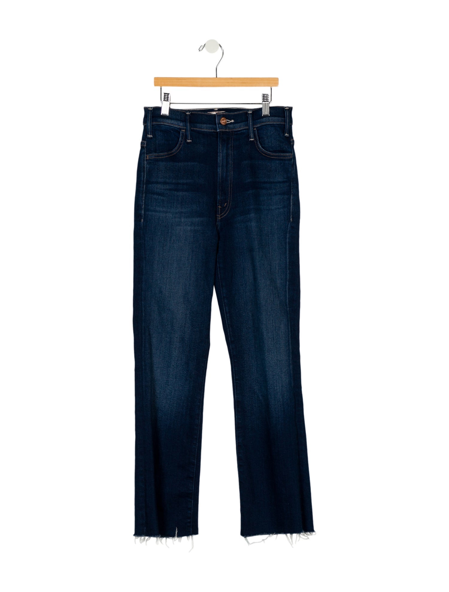 Mother High-Rise Straight Leg Jeans