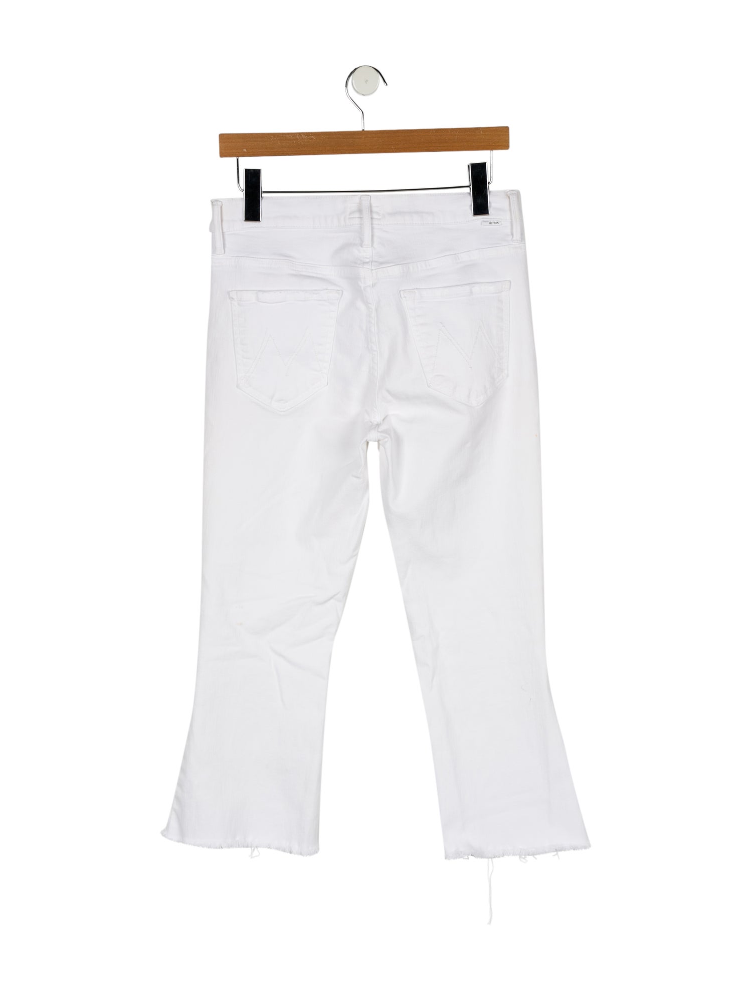 Mother Mid-Rise Wide Leg Jeans