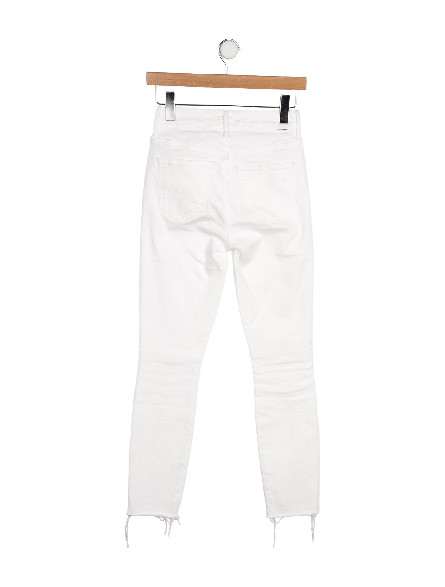 Mother Mid-Rise Skinny Leg Jeans