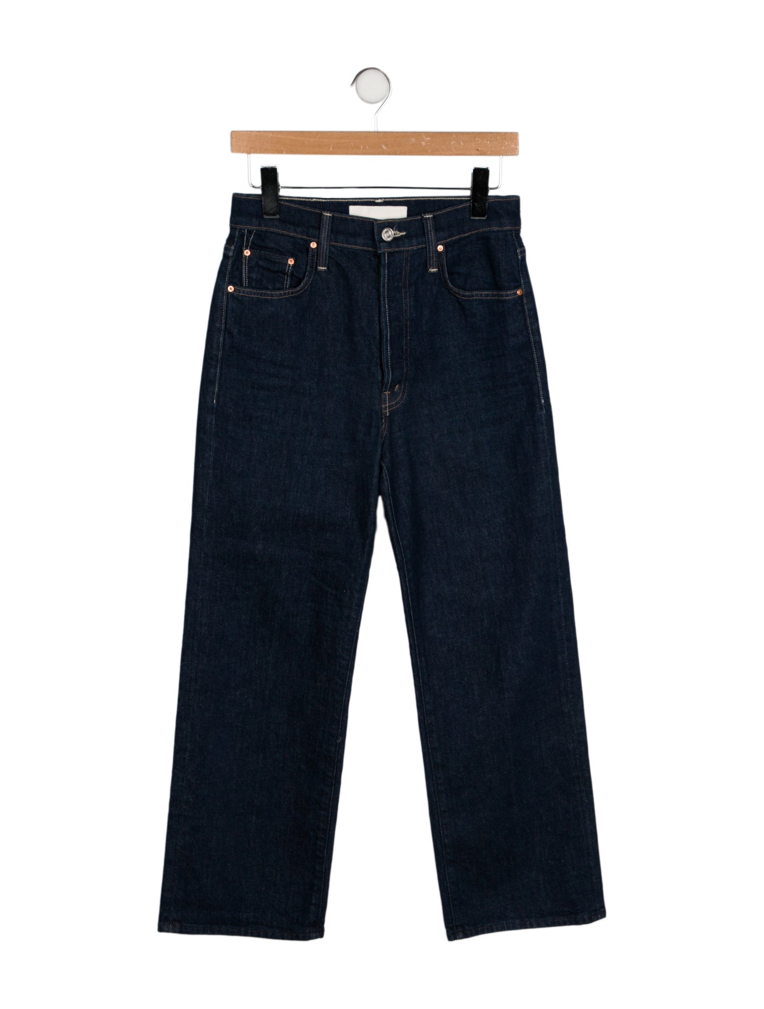 Mother High-Rise Wide Leg Jeans