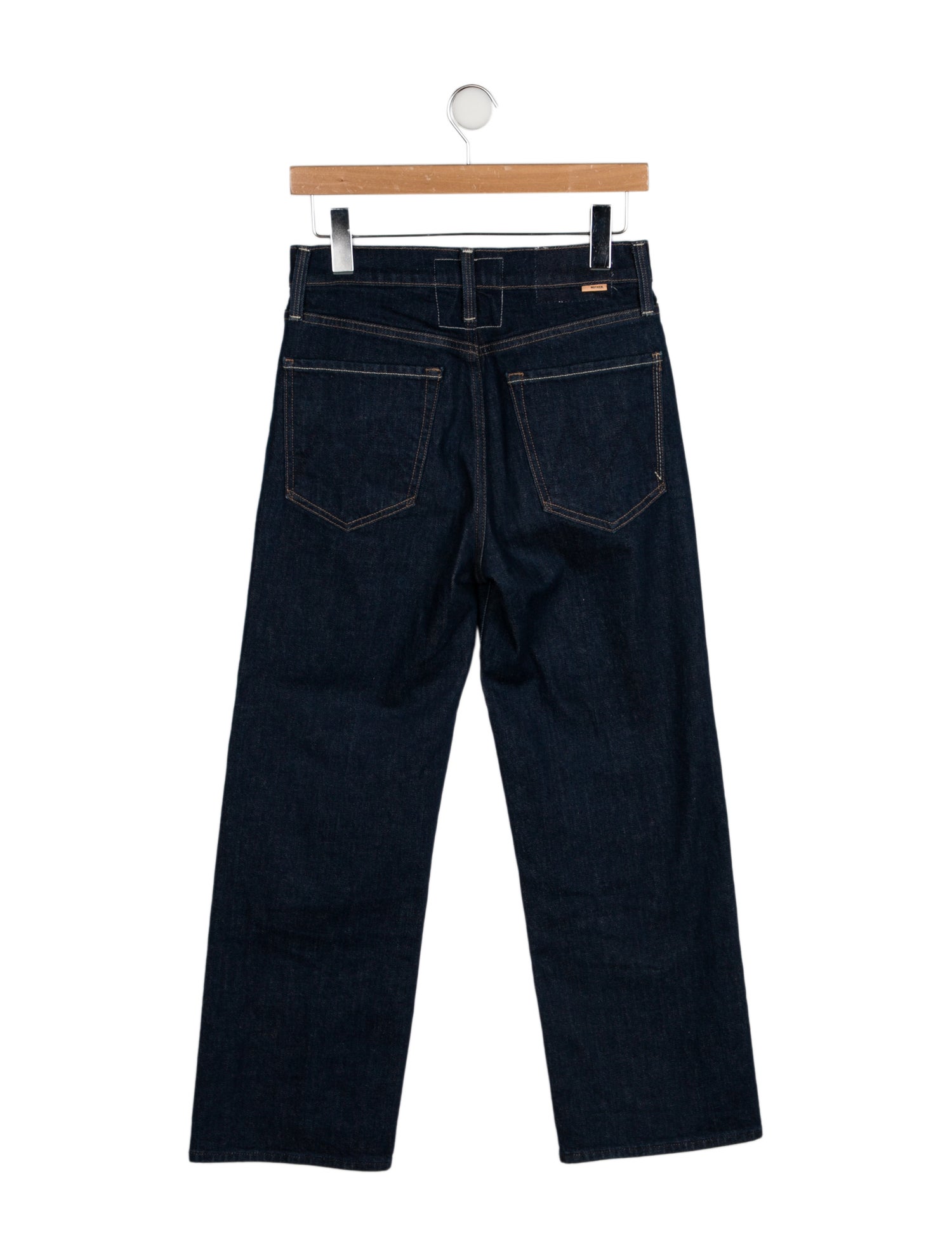 Mother High-Rise Wide Leg Jeans