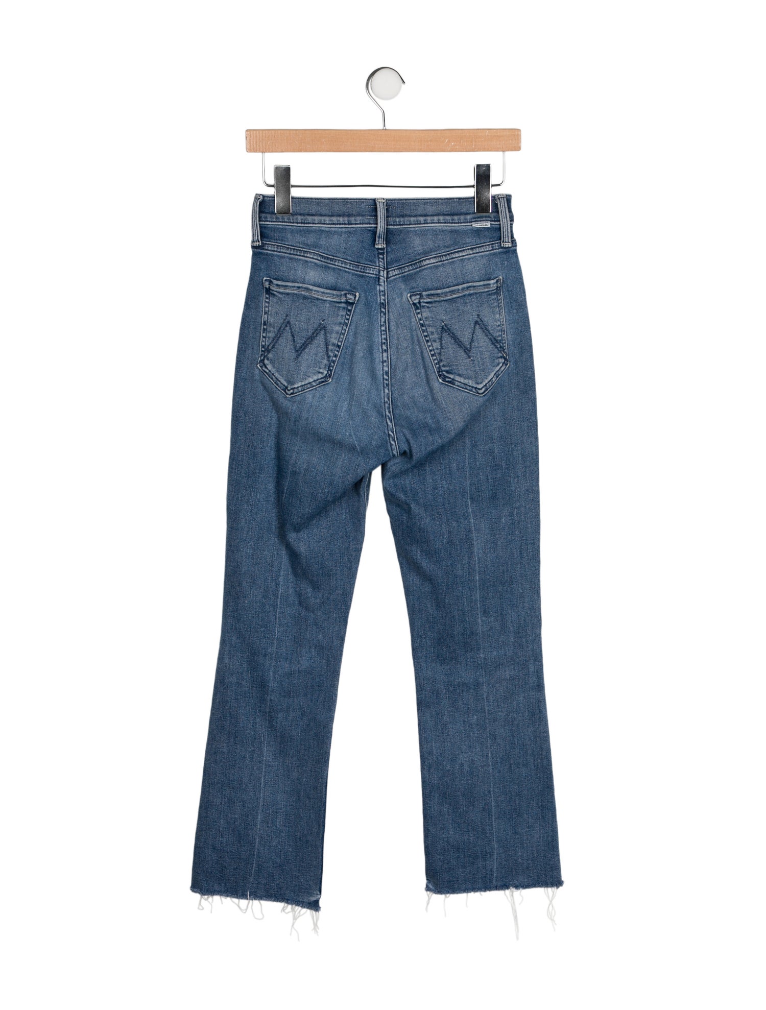 Mother Mid-Rise Straight Leg Jeans
