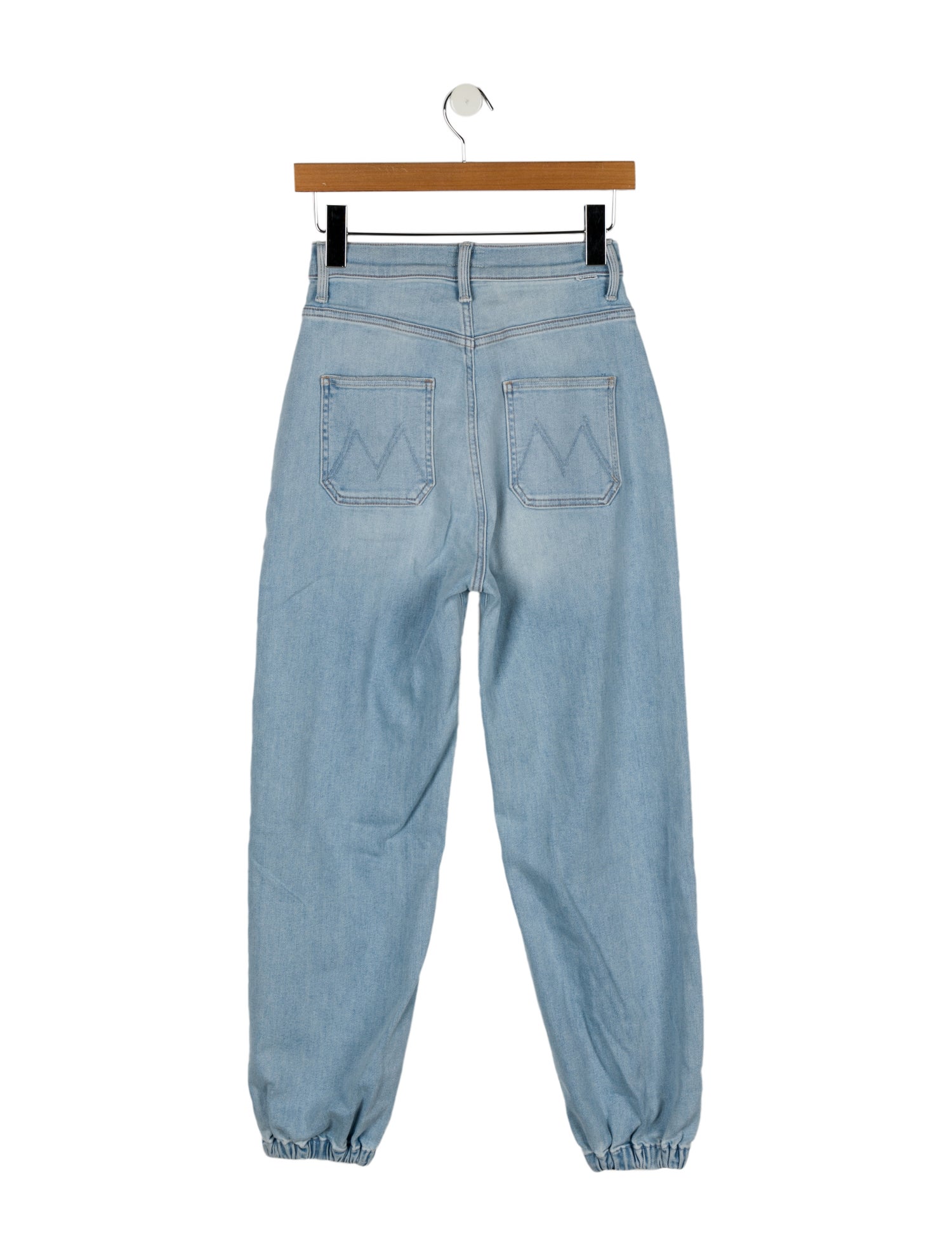 Mother High-Rise Straight Leg Jeans