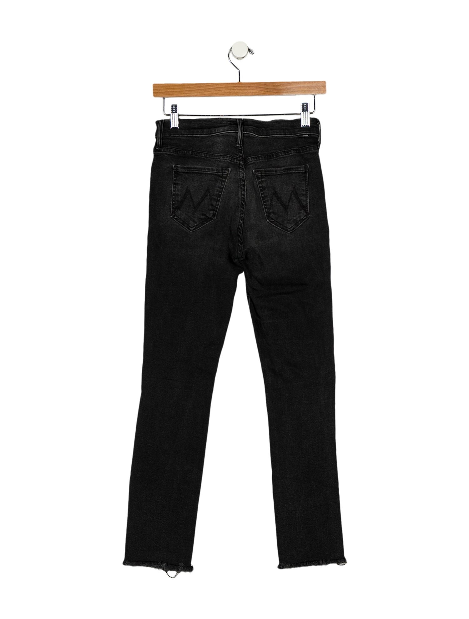 Mother Mid-Rise Straight Leg Jeans