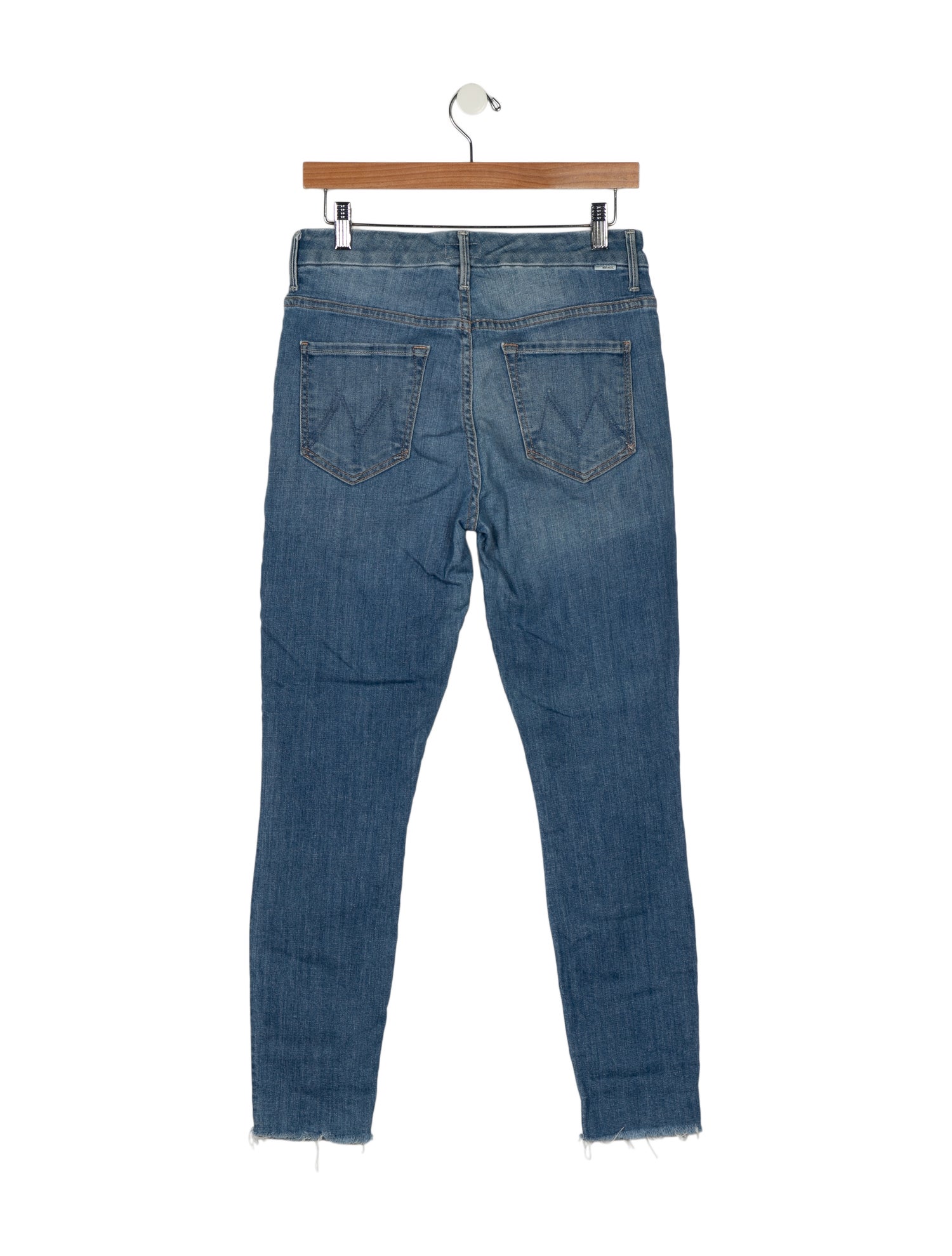 Mother Mid-Rise Skinny Leg Jeans