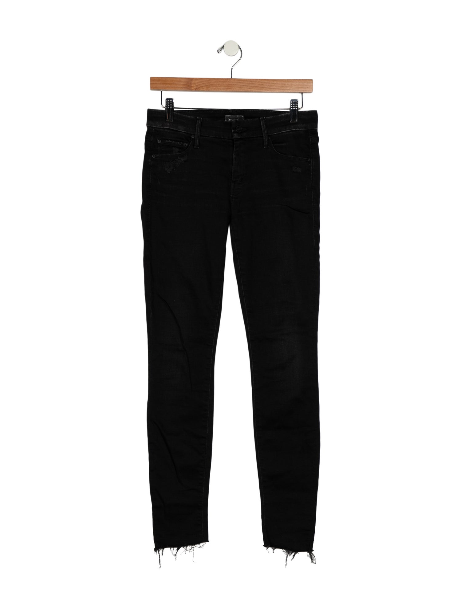 Mother Mid-Rise Skinny Leg Jeans