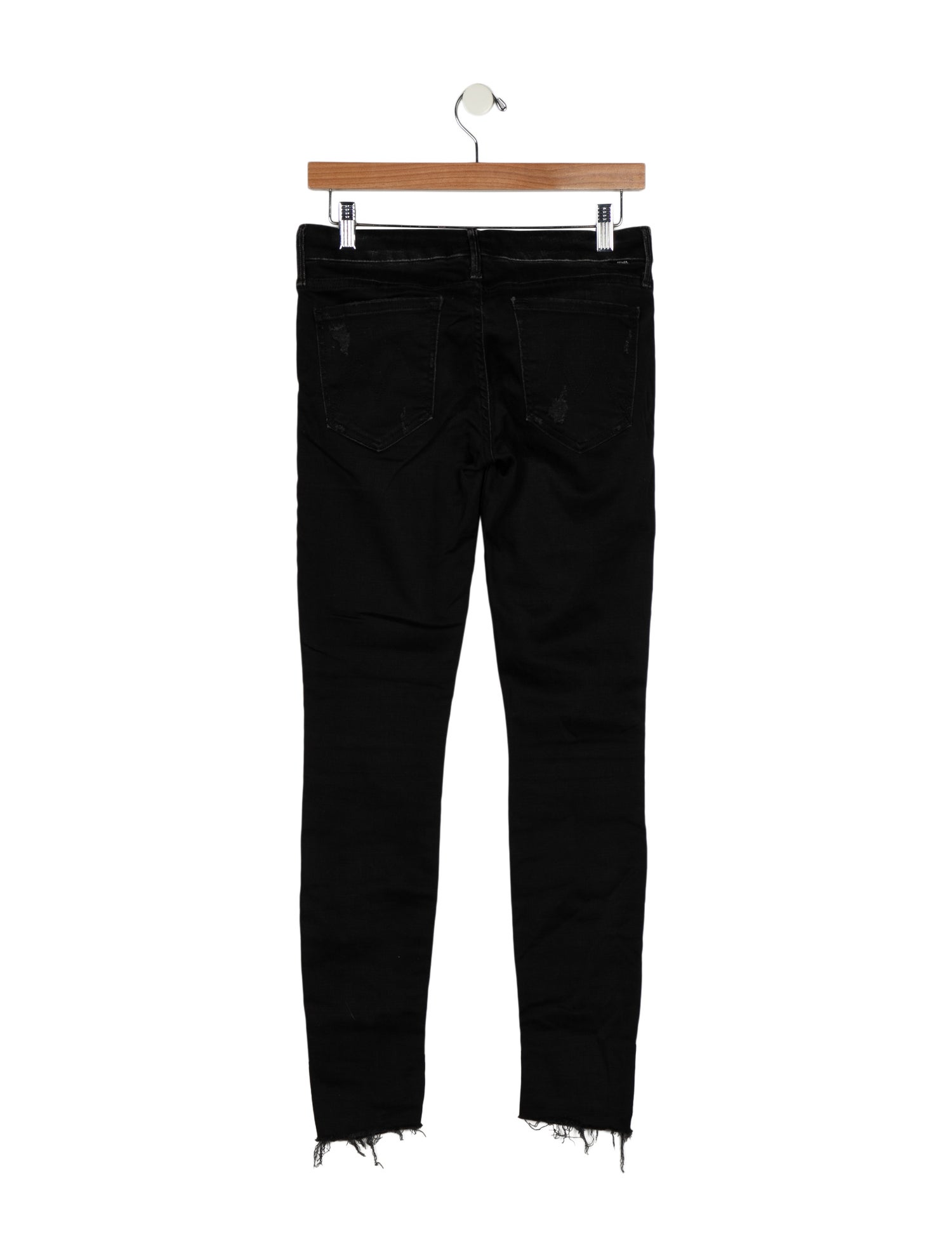 Mother Mid-Rise Skinny Leg Jeans