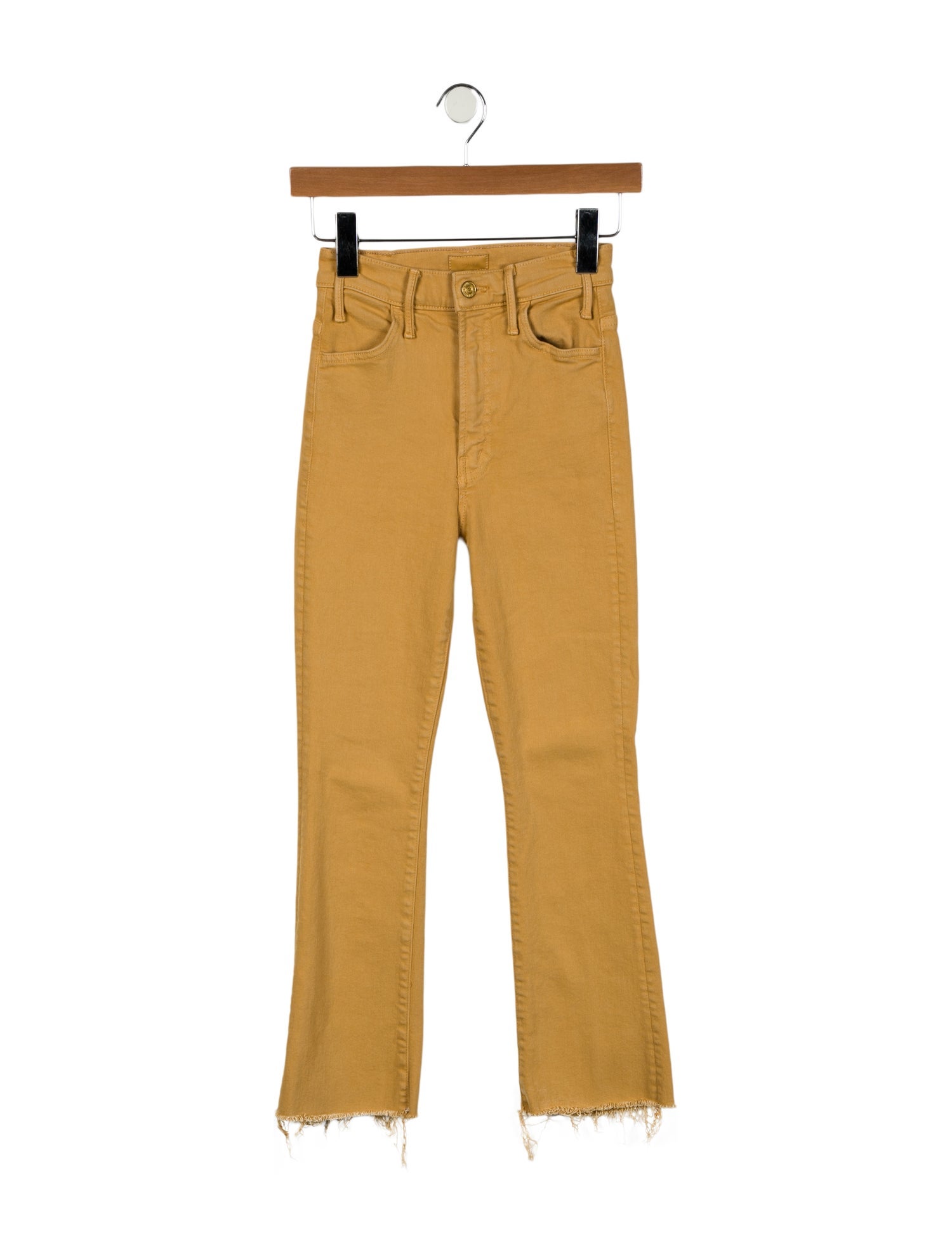 Mother Mid-Rise Straight Leg Jeans