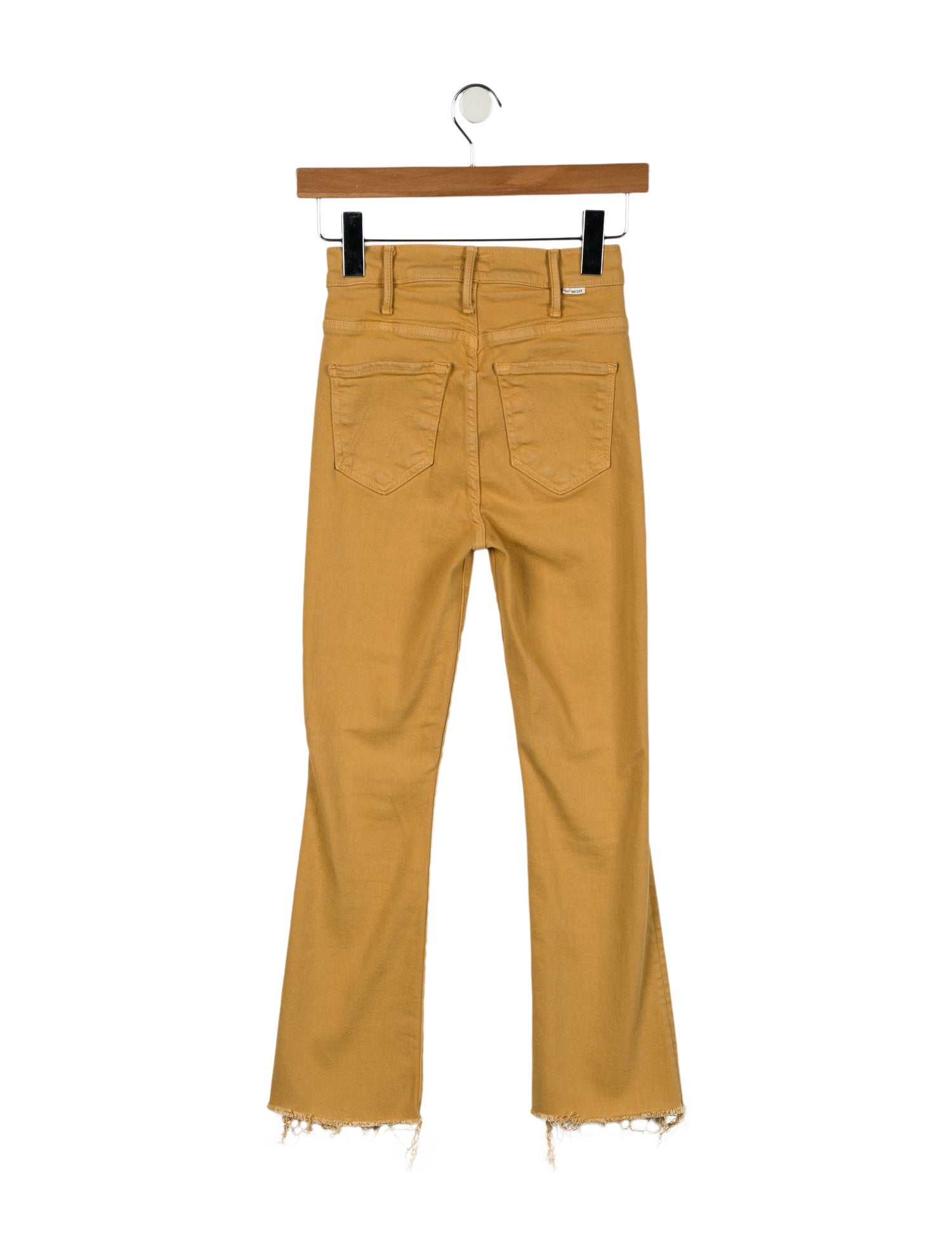 Mother Mid-Rise Straight Leg Jeans