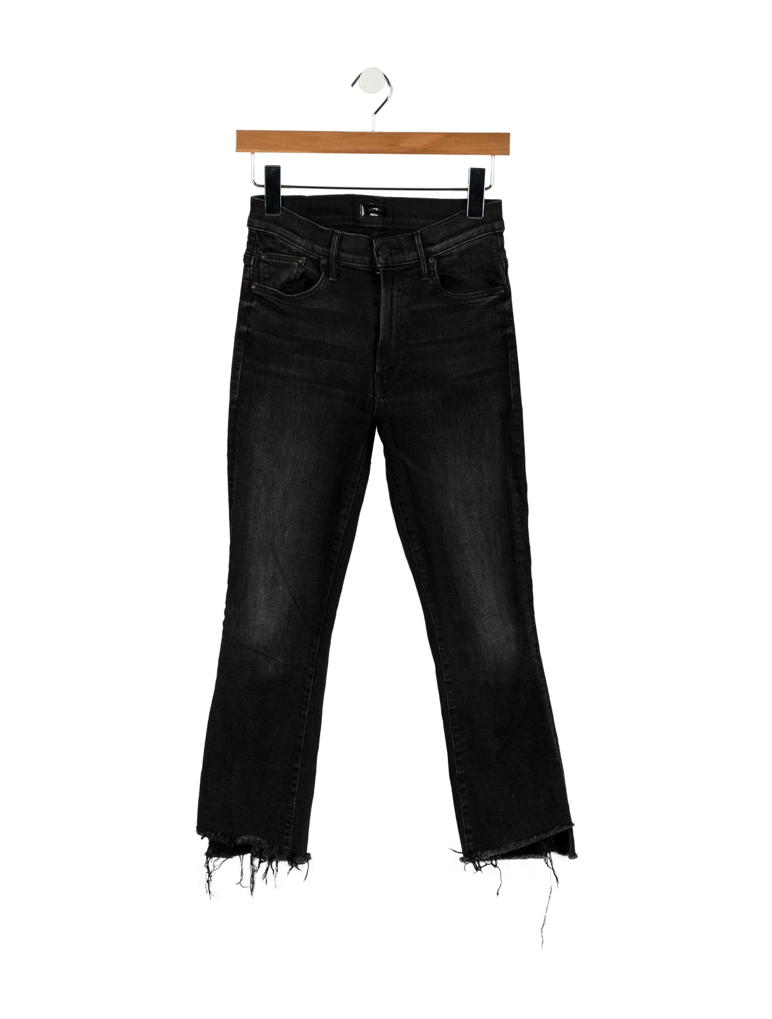 Mother Mid-Rise Straight Leg Jeans