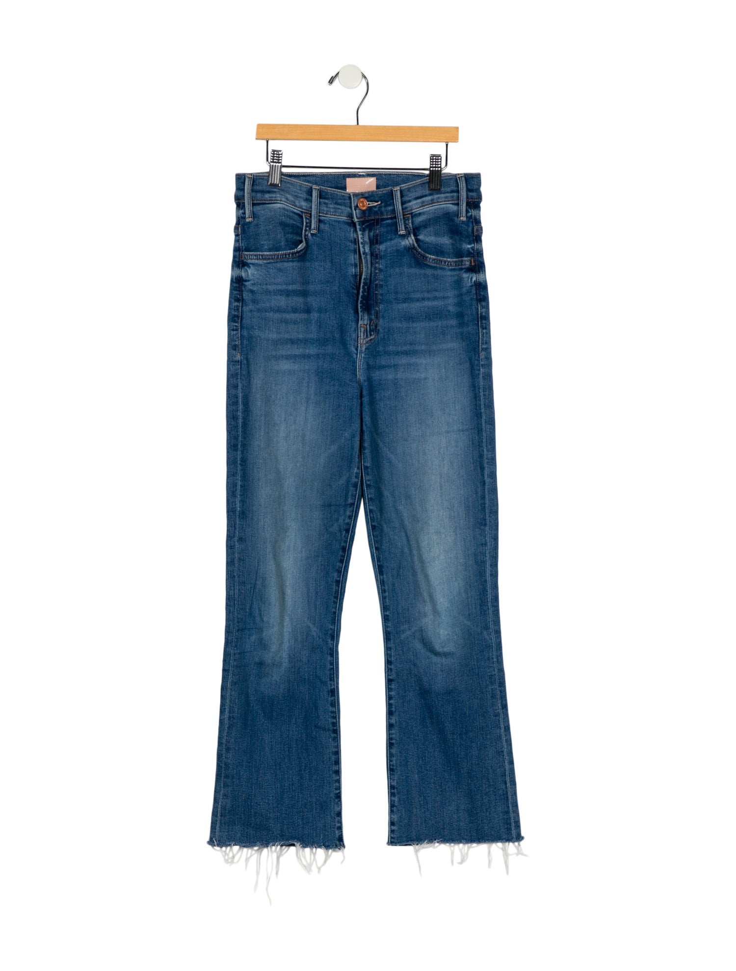 Mother High-Rise Straight Leg Jeans