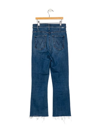 Mother High-Rise Straight Leg Jeans