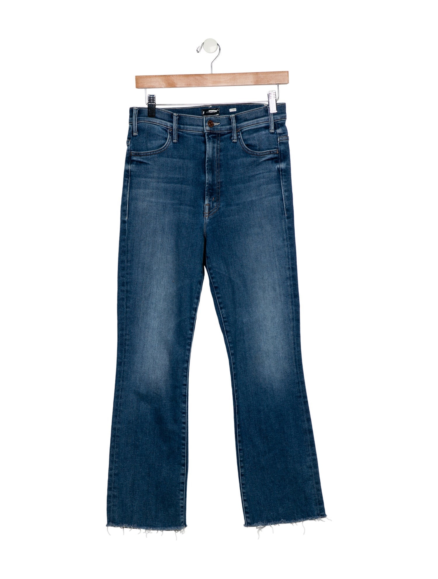 Mother High-Rise Straight Leg Jeans