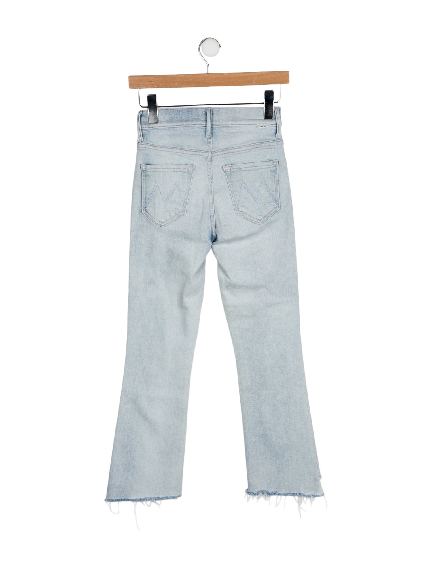 Mother Mid-Rise Straight Leg Jeans