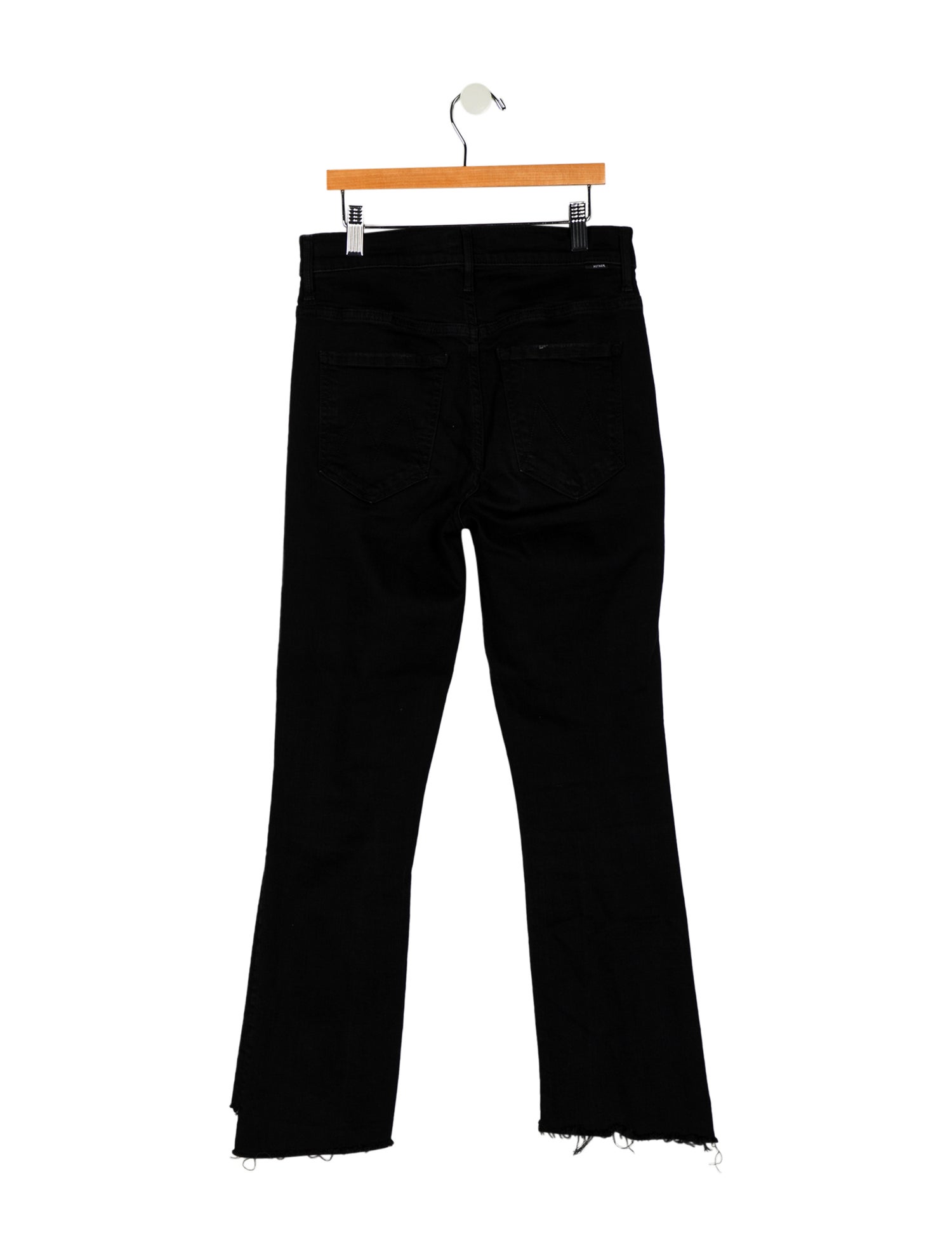 Mother Mid-Rise Straight Leg Jeans