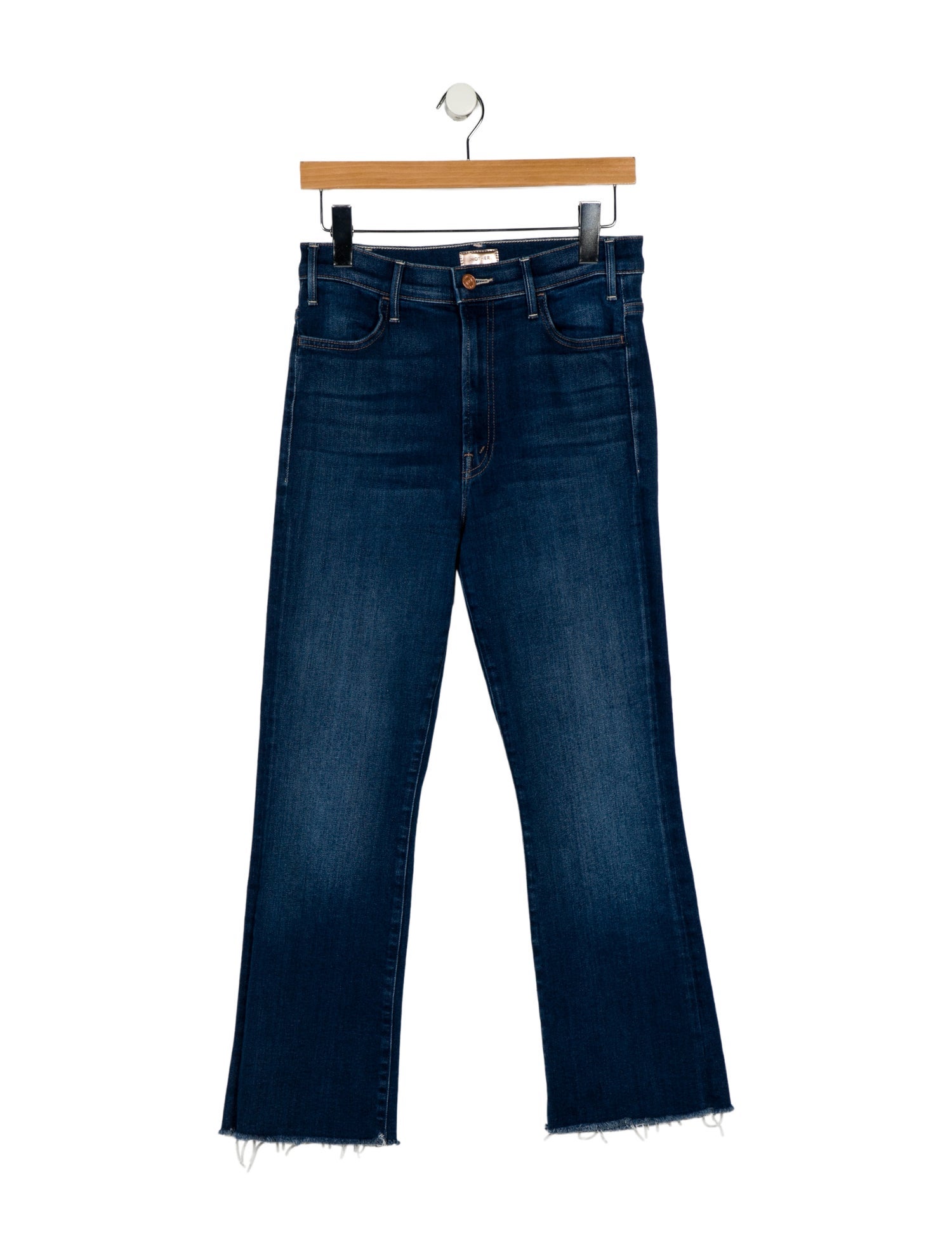 Mother High-Rise Straight Leg Jeans