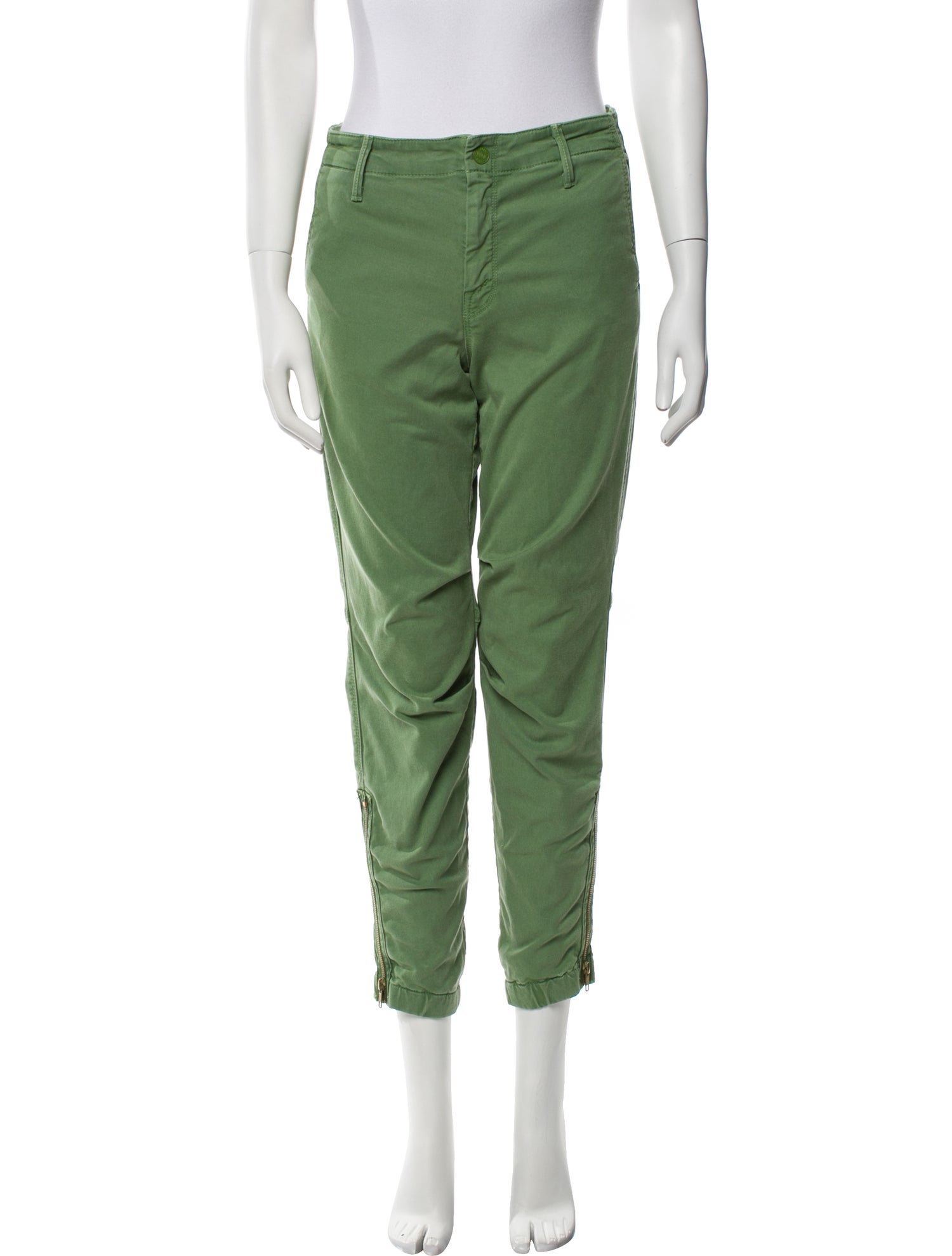 Mother Mid-Rise Skinny Leg Jeans