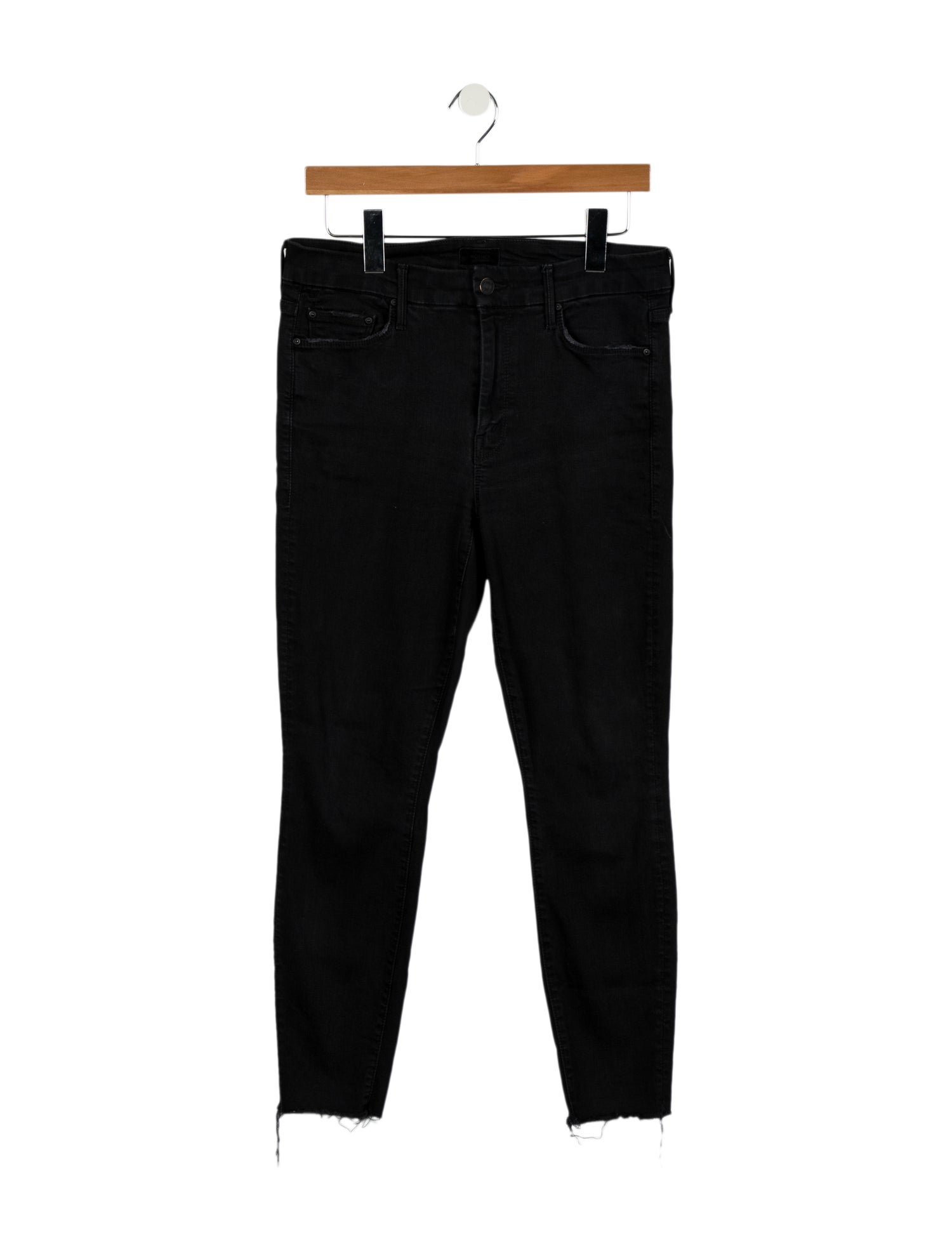 Mother Mid-Rise Skinny Leg Jeans