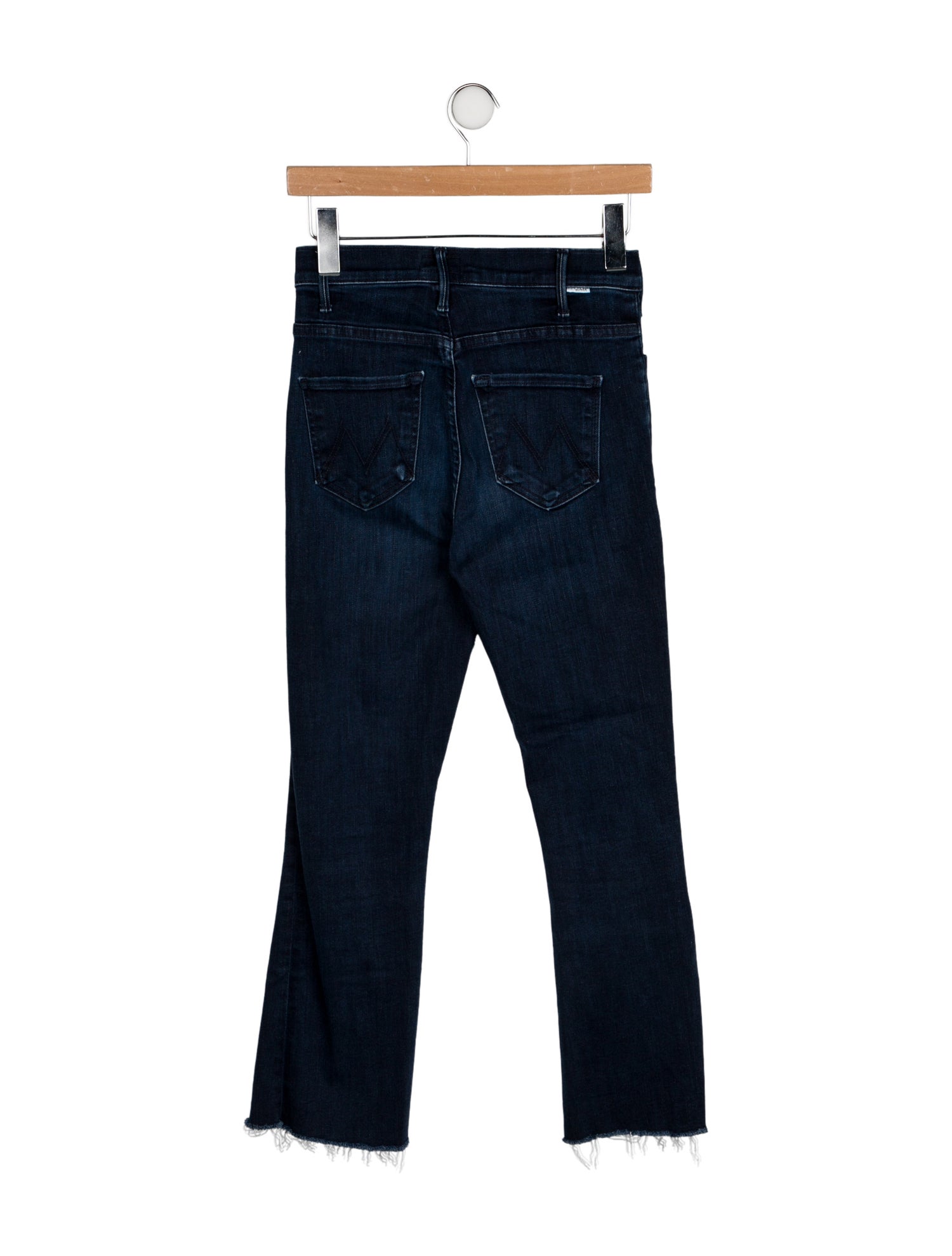 Mother Mid-Rise Straight Leg Jeans