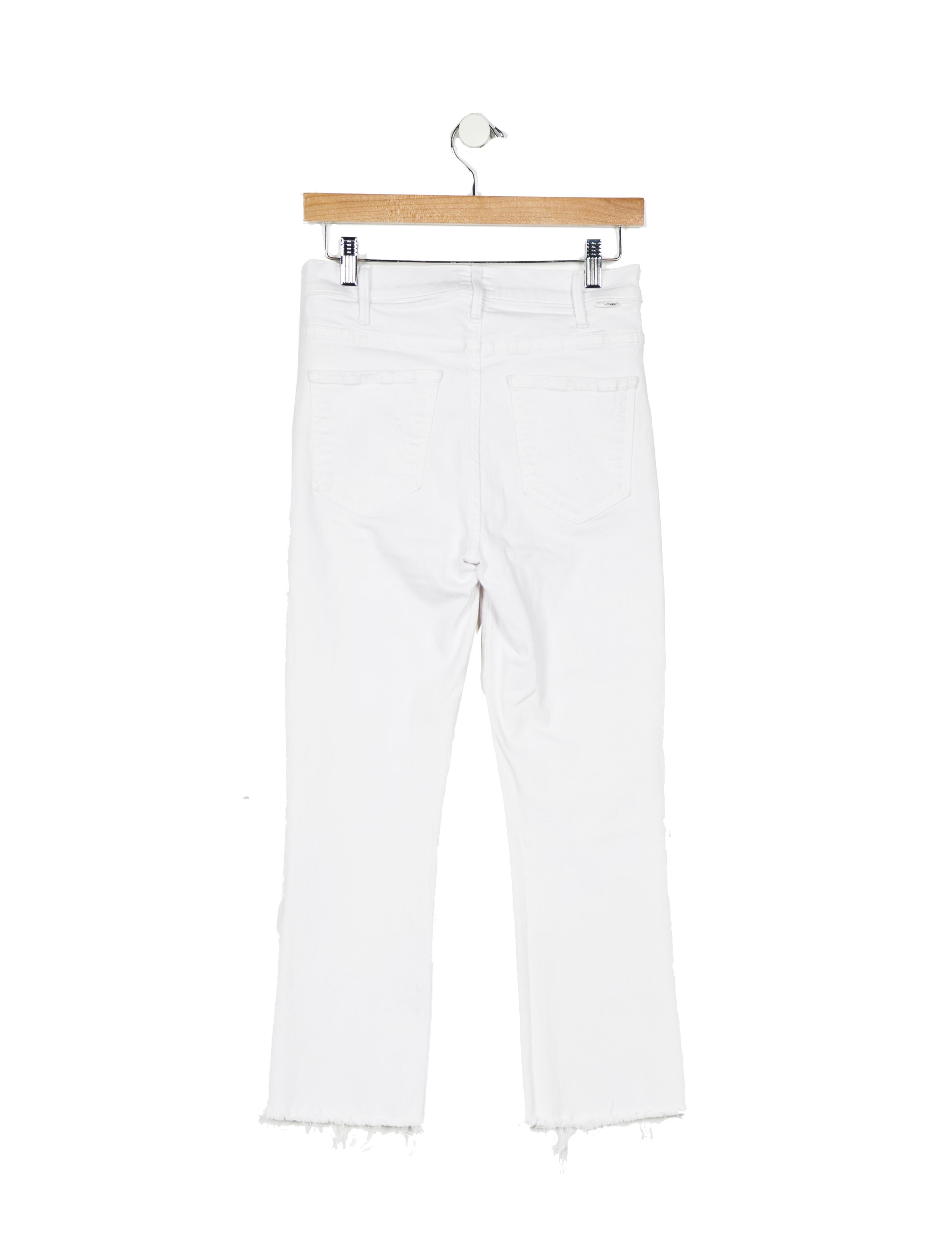 Mother Mid-Rise Straight Leg Jeans