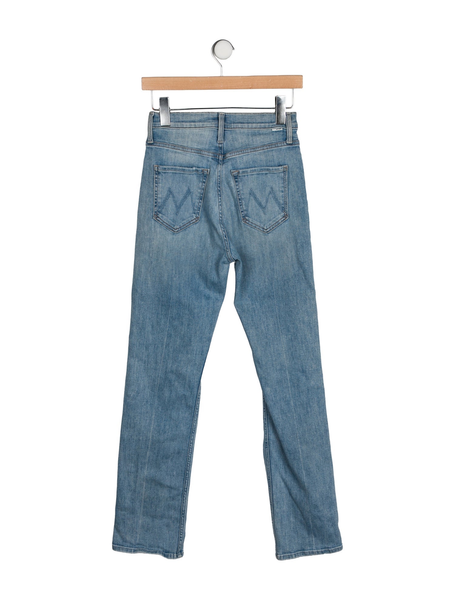 Mother High-Rise Straight Leg Jeans