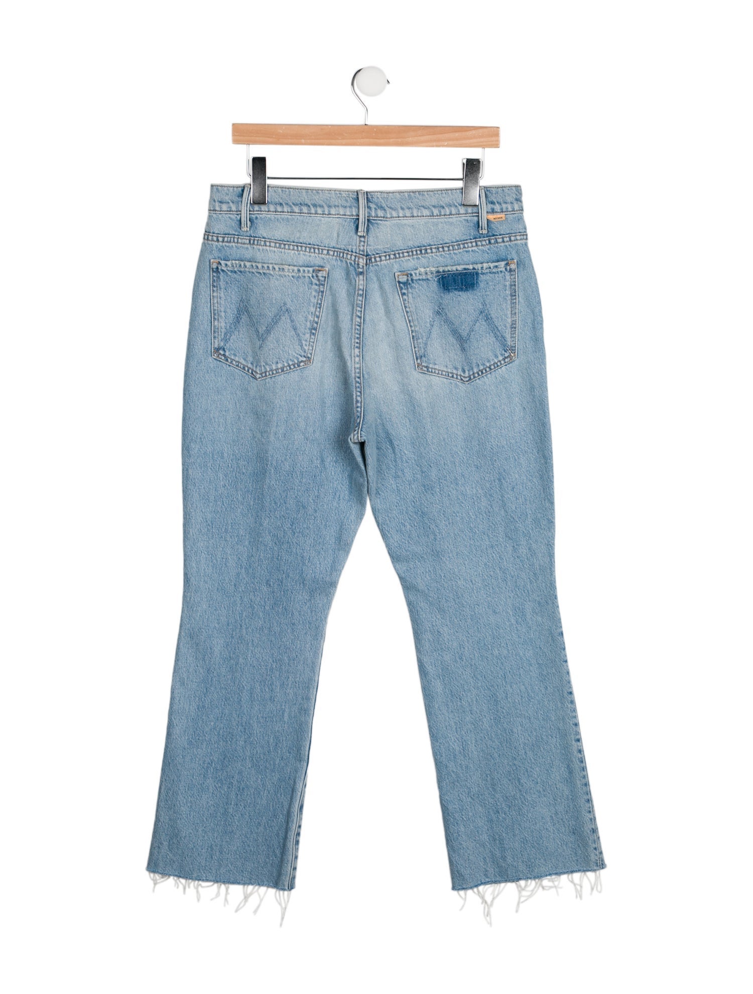 Mother High-Rise Straight Leg Jeans